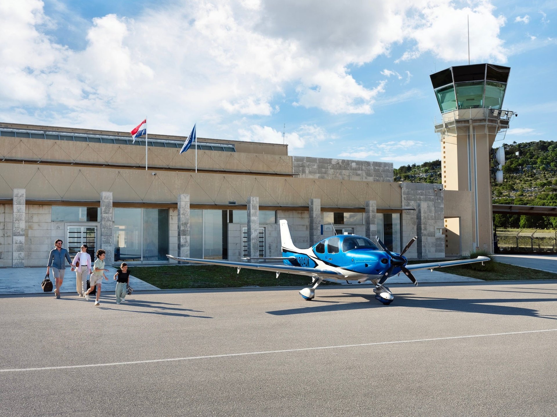 TEMPLATE__ALT placeholder — replace with the school’s aircraft on the ramp
